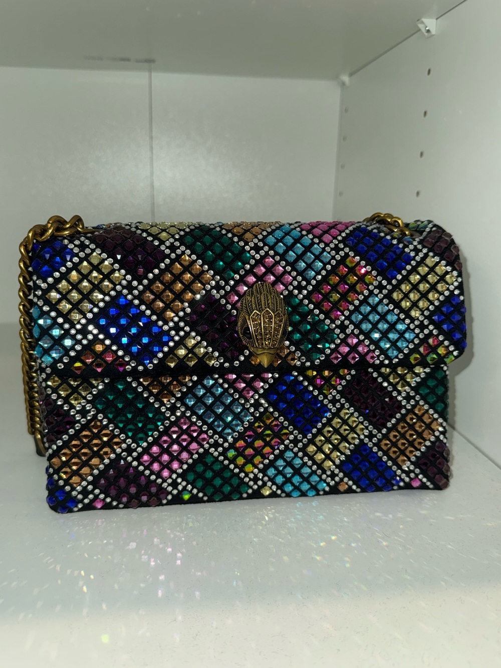 Kurt Geiger Kensington Small Embellished Handbag